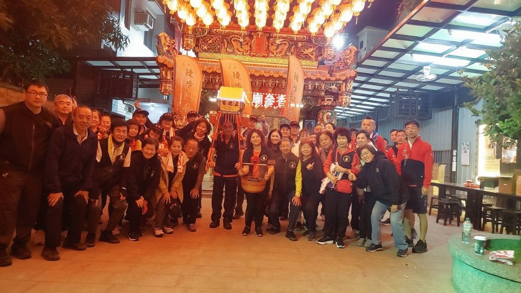 台南市永康區正德宮今年再度舉辦3天徒步進香 全程128公里