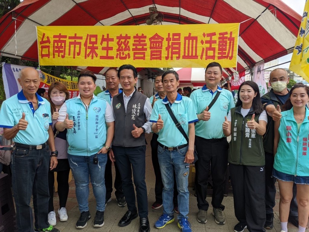 蔡麗青攜手民間社團在母親節舉辦捐血 吸引大批民眾響應