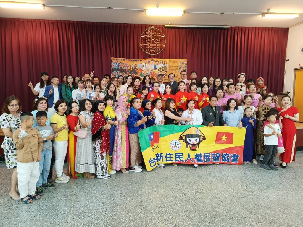 台灣新住民人權展望協會與立委陳亭妃、市議員陳怡珍合辦新住民端午回娘家及歌唱比賽