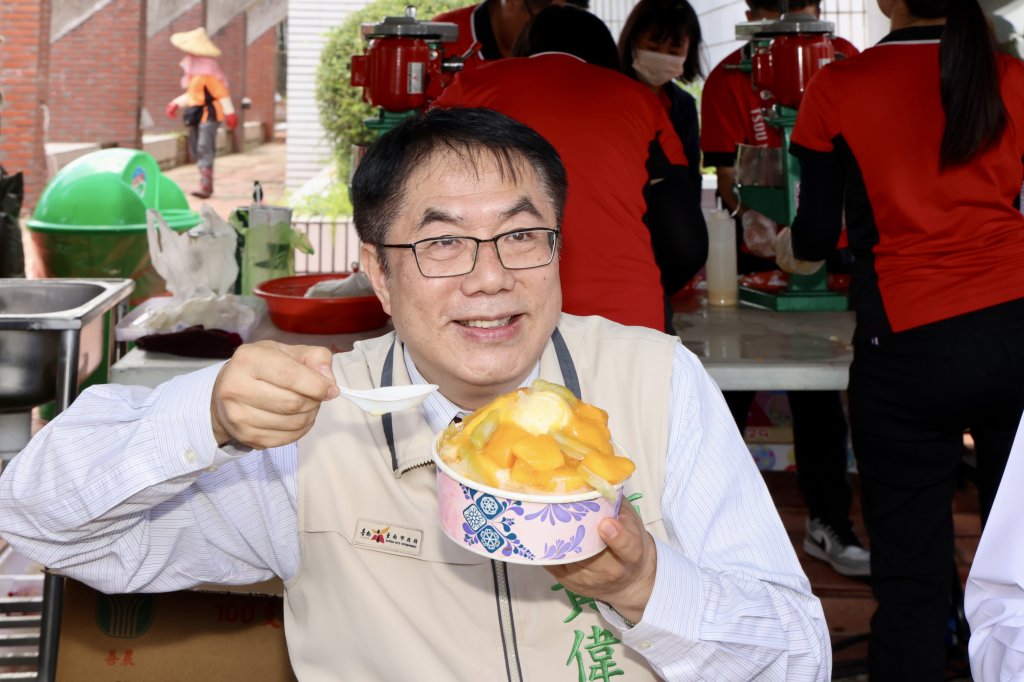 臺南芒果節盛大開幕 黃偉哲邀民眾品嚐最優質芒果