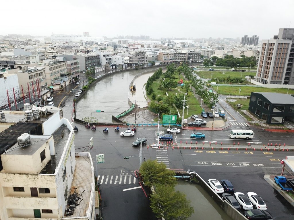 安南區北安路新順橋改建115年全線完工 有效提高六塊寮防洪力