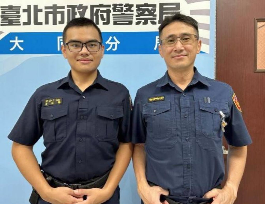 愛心傳承／大同分局警與實習生溫馨護送行動不便婦人安全返家