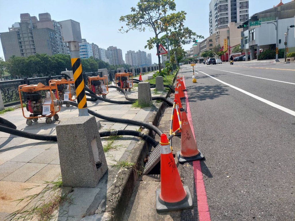 臺南市防範天文大潮 水利局積極待命