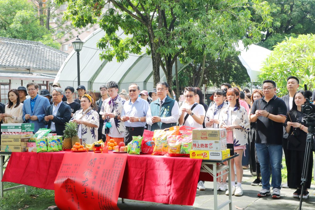 《瓜田冠軍的誕生》台南開鏡 黃偉哲期許讓台灣優質農產品獲得關注