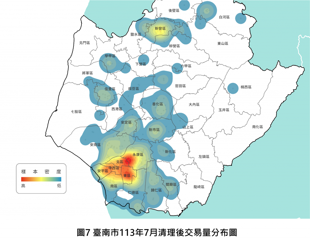 臺南市住宅價格指數113年7月住宅價格指數微幅上升1.17%