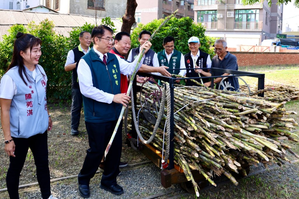 下營糖業鐵道文化市集熱鬧登場 黃偉哲盼下營糖鐵風華再現