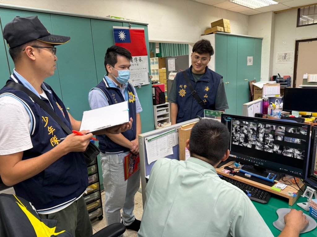 防堵治安無死角　新北少年隊推動「校園治安風水師」