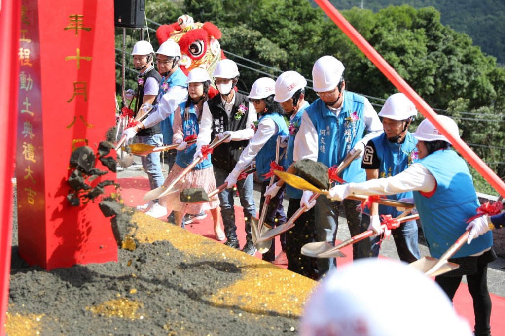 三義鄉殯儀館興建工程 11月8日開工動土