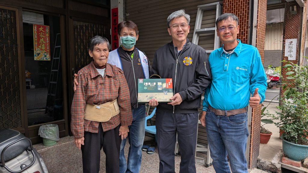 屏東榮服處拜會衡山行善團屏東團　讓愛循環不輟