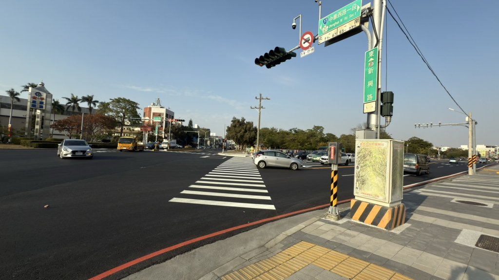 台17線經安平工業區路廊型左轉車道優化完成