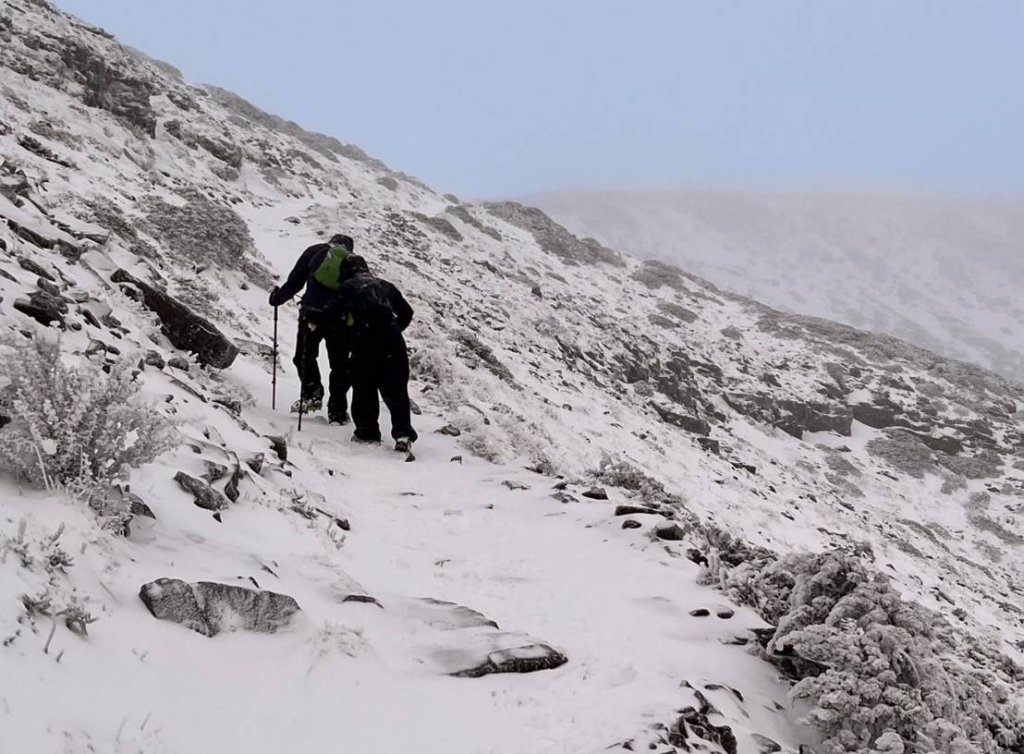 冷氣團發威雪霸成雪國 登山追雪停.看.聽