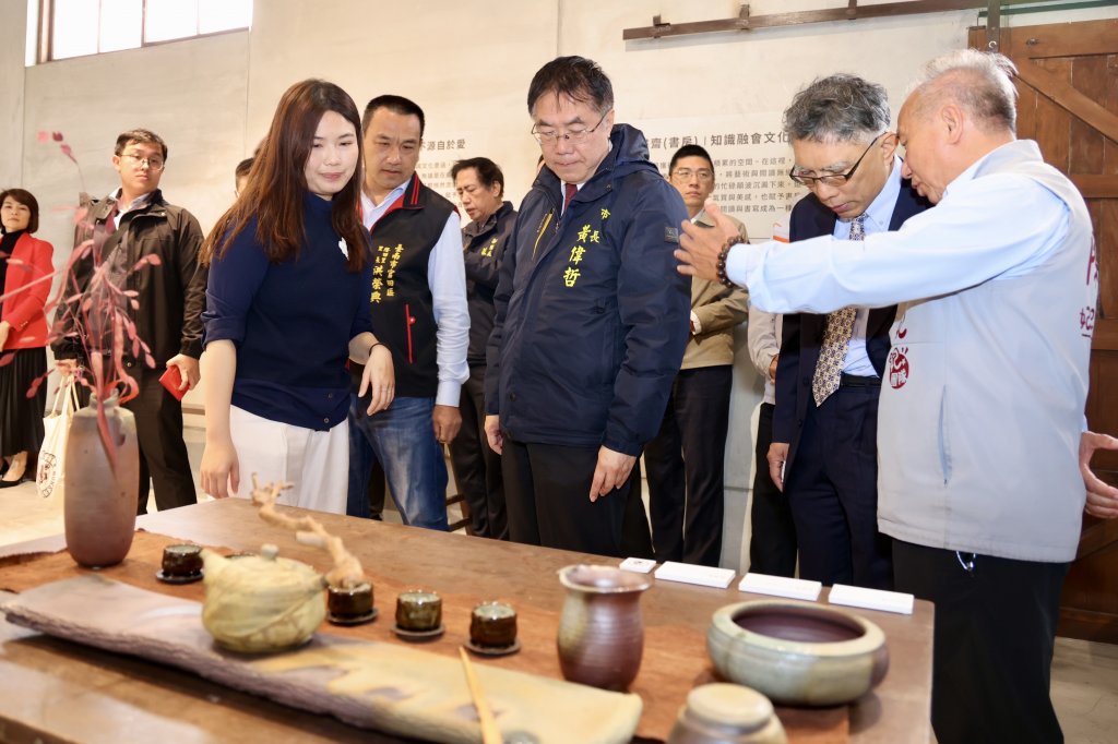 隆田ChaCha新春特展「邸灣島」黃偉哲邀臺南走春賞工藝展