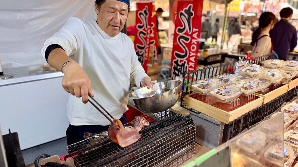 用舌尖暢遊日本 南紡「日本屋台祭」話題美食吸引民眾嘗鮮