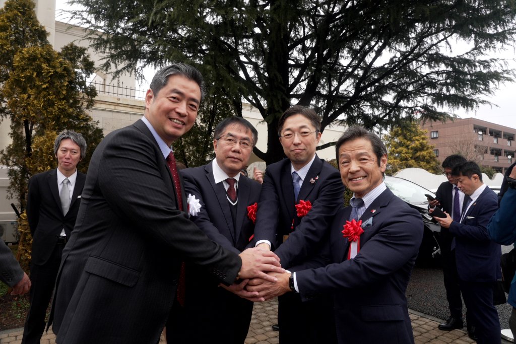 黃偉哲出席熊本縣日台會館開幕 盼加深台南熊本相互友好