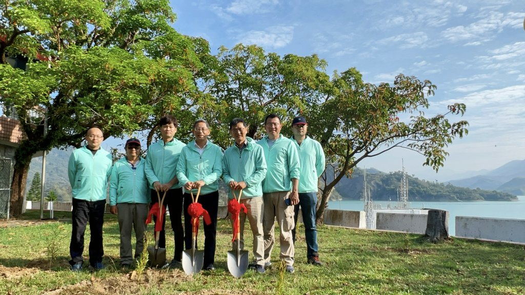 減碳植樹永續地球 台水六區植樹節響應綠化