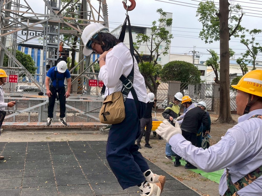 勞工局辦理工安體感 藉由臨場情境模擬提升職安意識