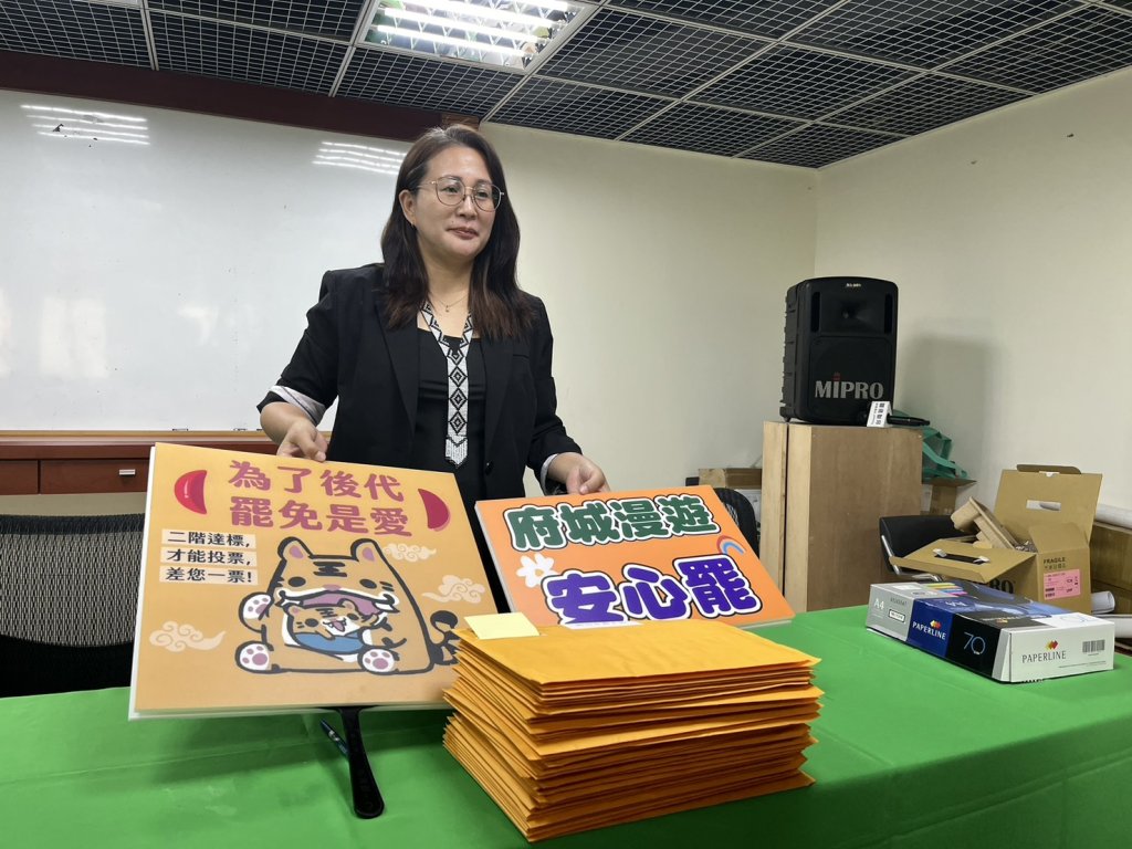 全國罷免連署熱潮持續 民進黨臺南黨部結合志工團體做最後衝刺