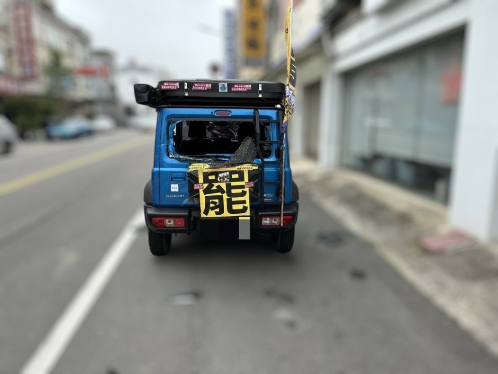 通霄罷免宣傳車 遭毀損 火速查獲 移送苗栗地檢署偵辦