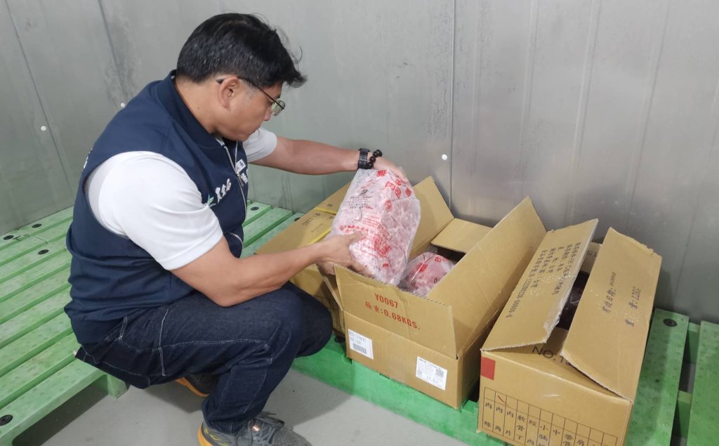 防堵萊克多巴胺   桃市跨局處稽查進口豬肉守護學童食安  