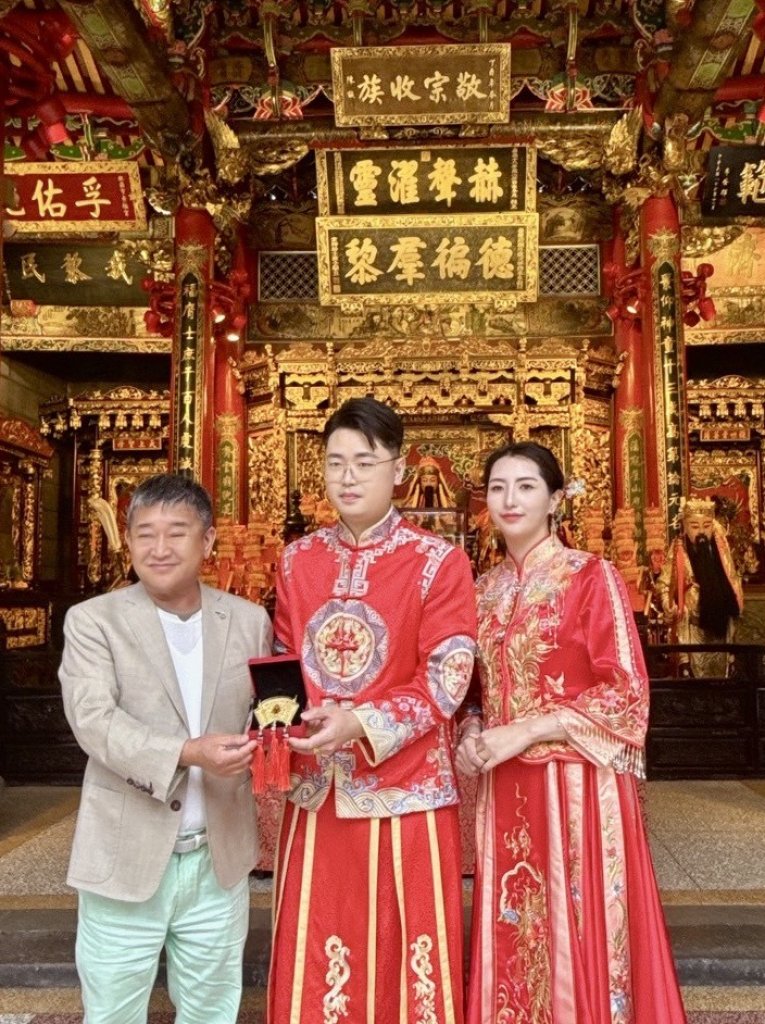 百年好合、幸福美滿 桃園大廟景福宮首辦婚禮 神明見證新人良緣寫下新頁