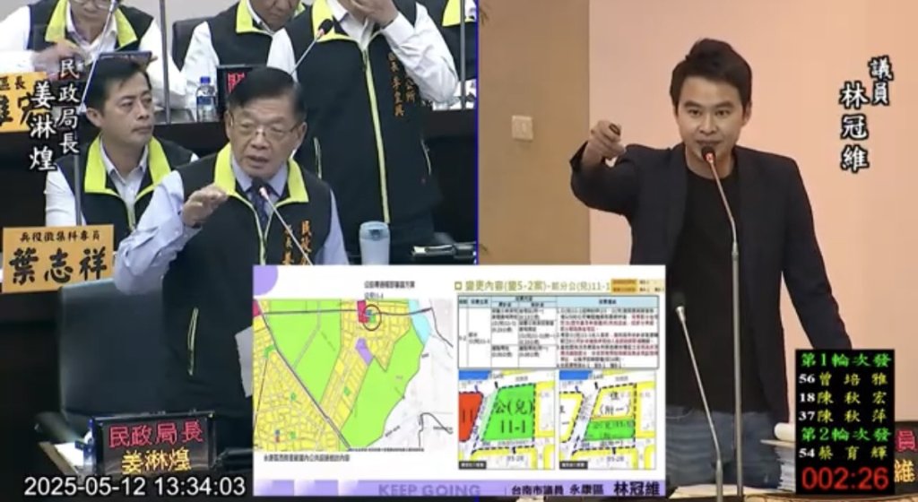 市議員林冠維向市府爭取永康區五個活動中心有譜