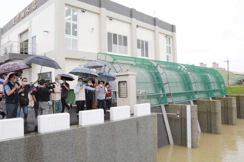 水利局持續推動雨水下水道工程 降低永康大灣地區淹水風險