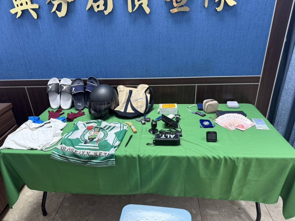 小偷變裝遮車牌仍遭逮  中興警鷹眼逮賊法辦