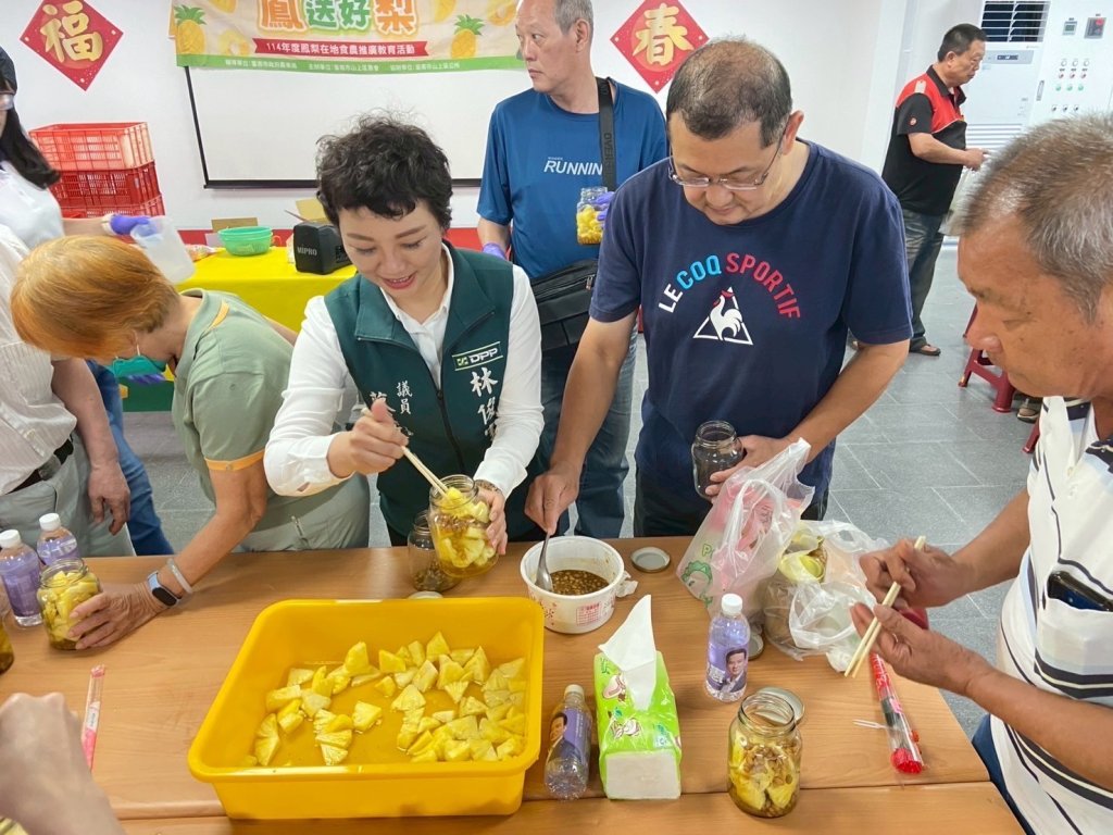 感受台南在地農業的創意與美味 蔡筱薇攜山上區農會走入社區