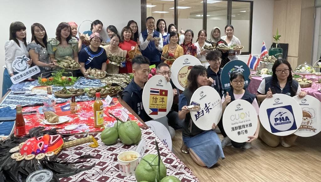 東南亞10國粽子  5月25日會師桃園後火車站搶攻南洋美食節商機