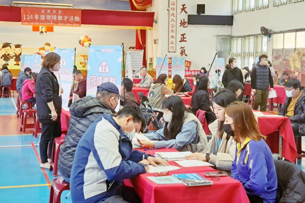 桃竹苗分署5/24苗栗徵才　攜手23家廠商提供逾700個職缺完成面試還可參加「好禮三選一」