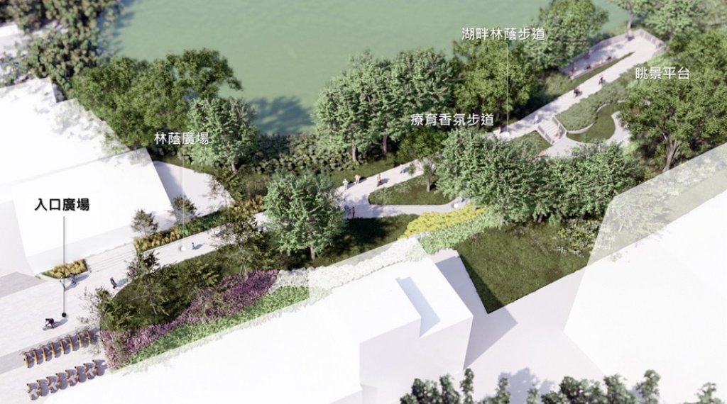 新屋區頭洲里公一公園啟動綠美化工程　打造生態療癒型公園典範