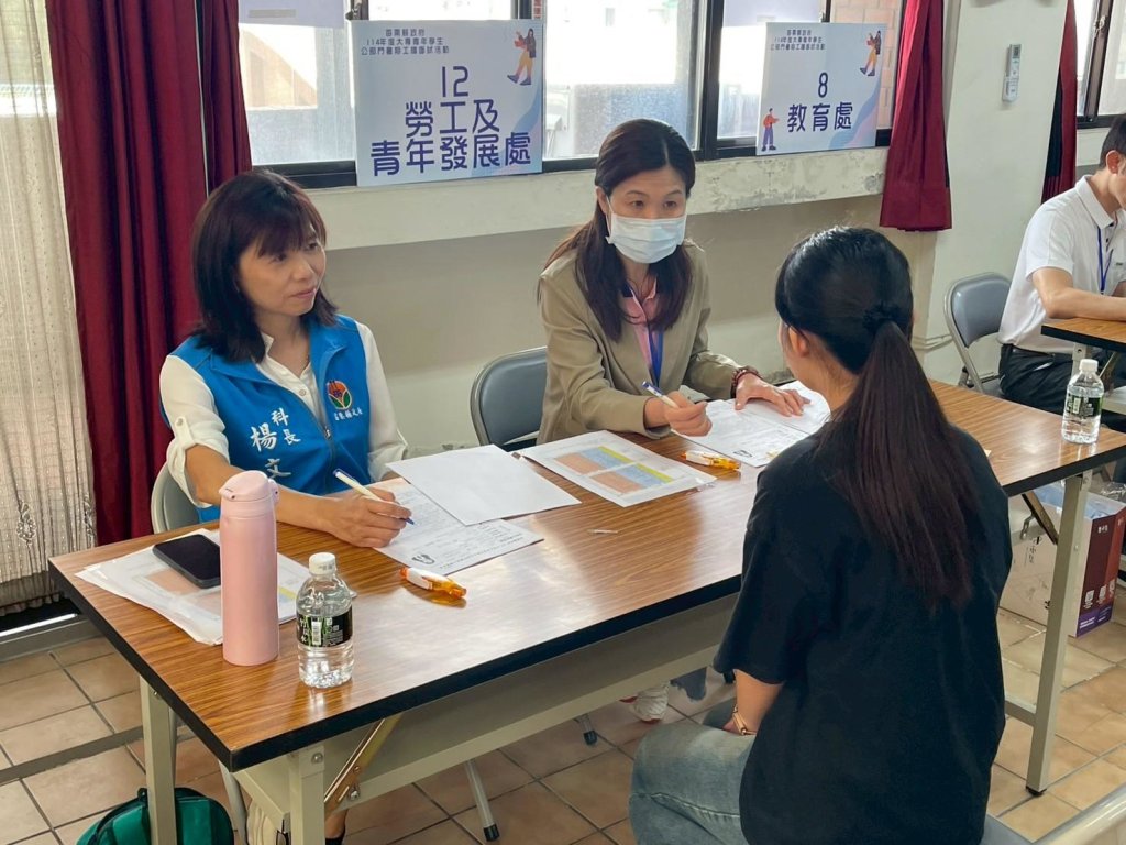 苗(縣)府攜手救國團 辦理114年度暑期工讀生面試活動 
