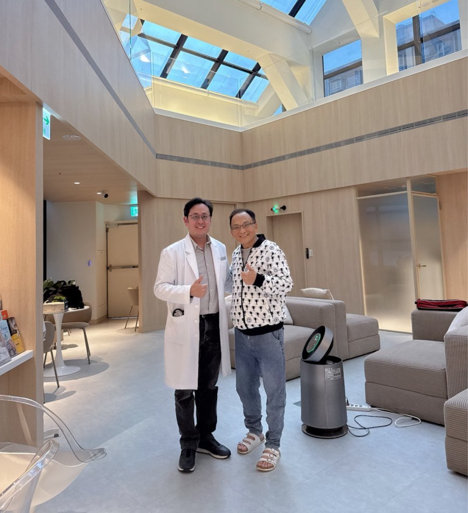 孔鏘腳腫虛驚一場　專業健檢讓他重拾健康信心