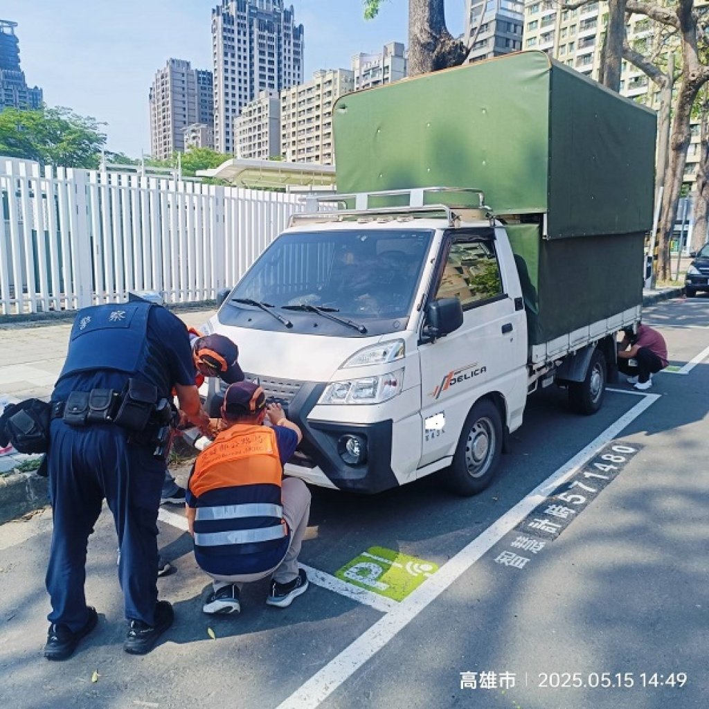 高市所1~5月份共查獲逾百輛汽車註銷牌照