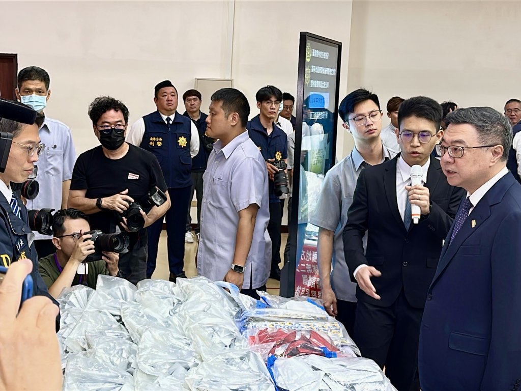 南警執行「安居緝毒專案」成果豐碩 獲行政院長肯定