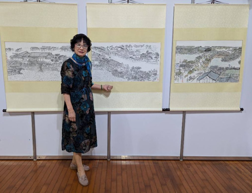許黃彩好女士「彩墨緣結好畫藝」水墨個展隆重登場 慈善藝舉淨化人心