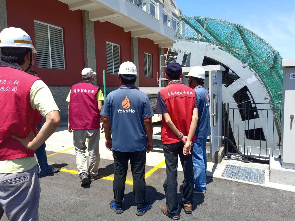 臺南市政府會同水利署抽檢作業 水利設施皆運轉正常