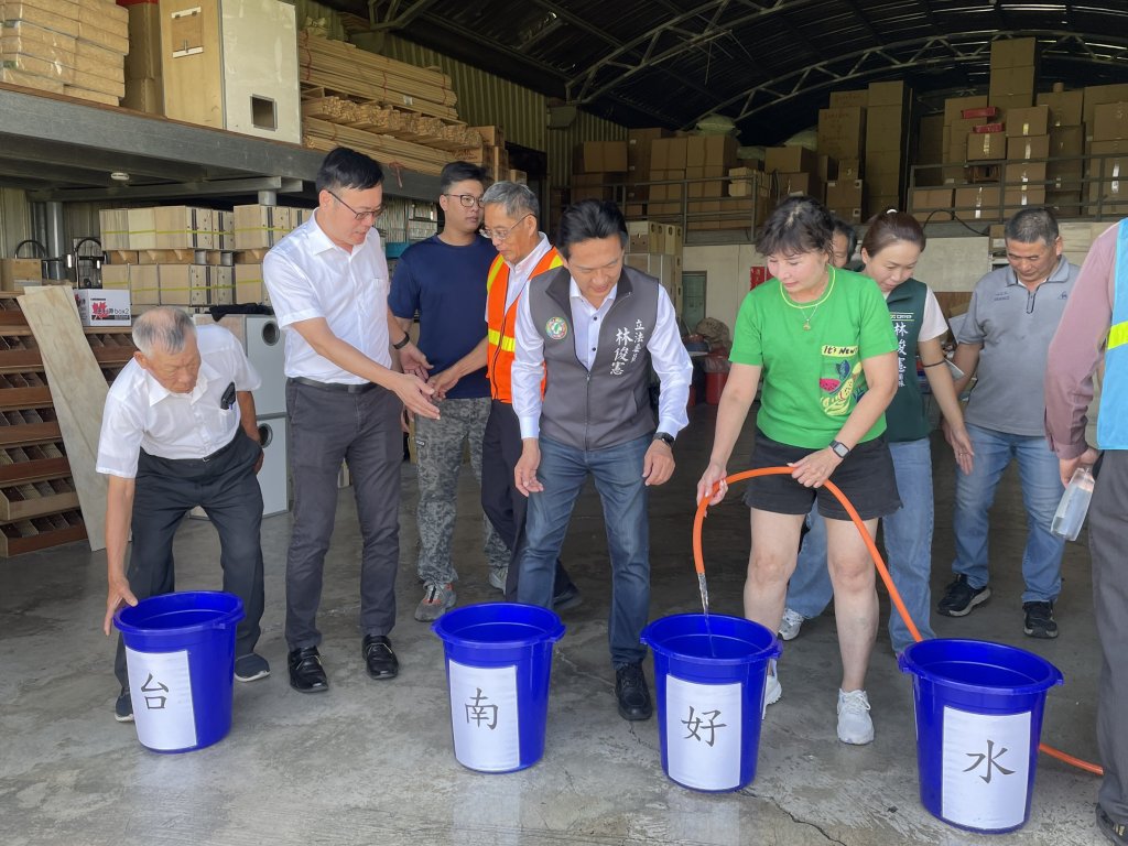 打造優化供水的生活品質 立委林俊憲爭取將軍區自來水延管工程