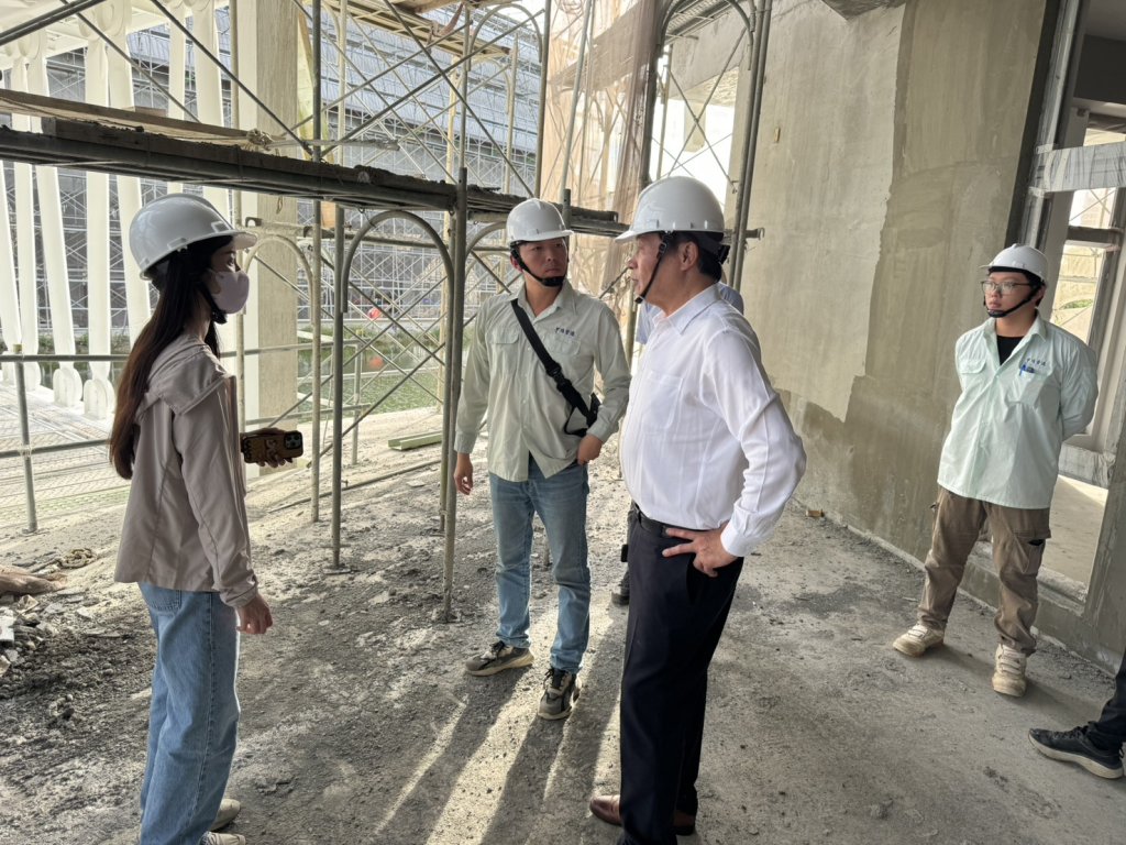 安南區全民運動館工程進度達65% 景觀鋼橋將成安南區新地標