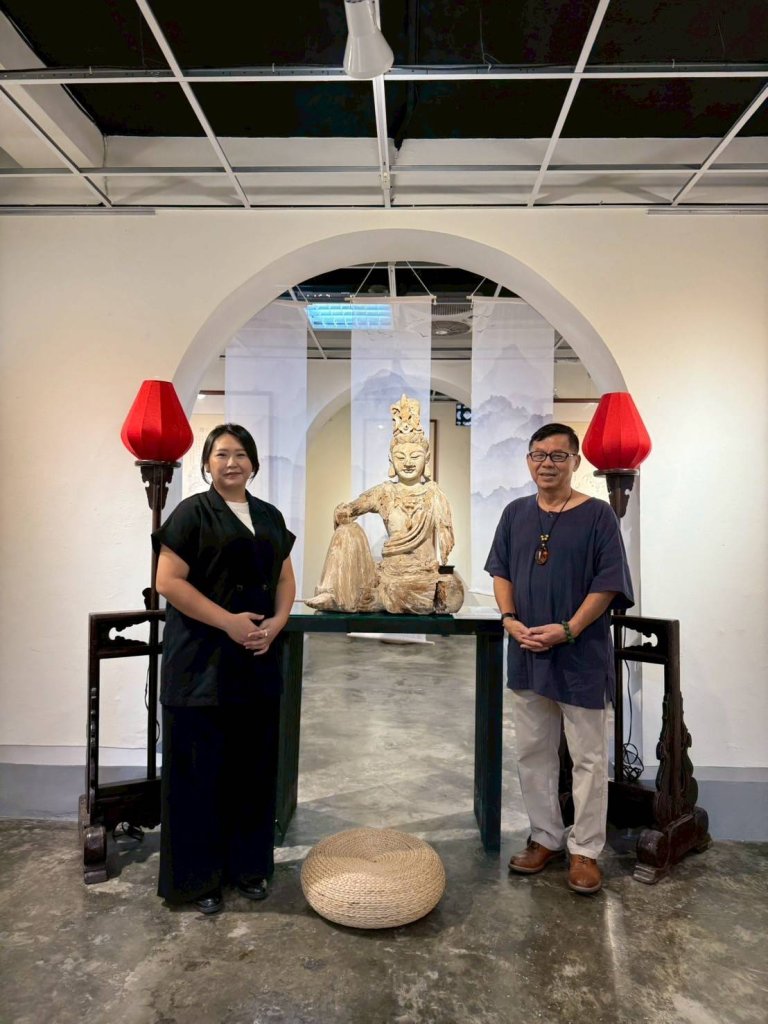 臺南市吳園舉辦《觀自在大悲》淡墨畫暨藝術收藏展 