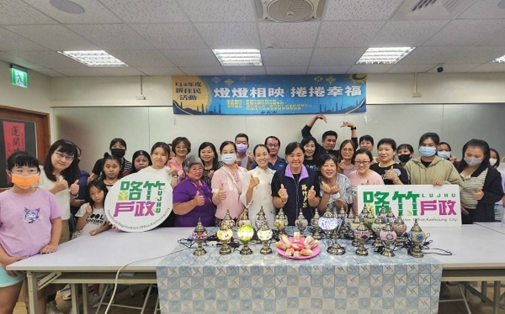  異國手工藝體驗 路竹戶政凝聚新住民點亮家的力量