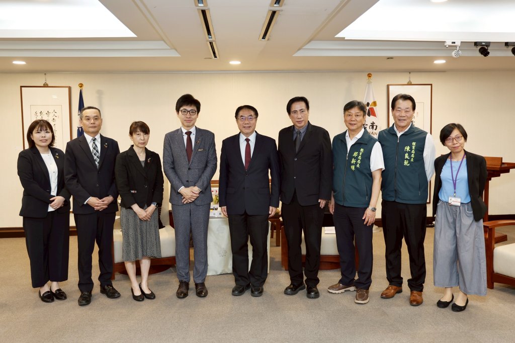 日本秋田市沼谷純市長蒞府拜會 就兩市的教育、體育深化交流