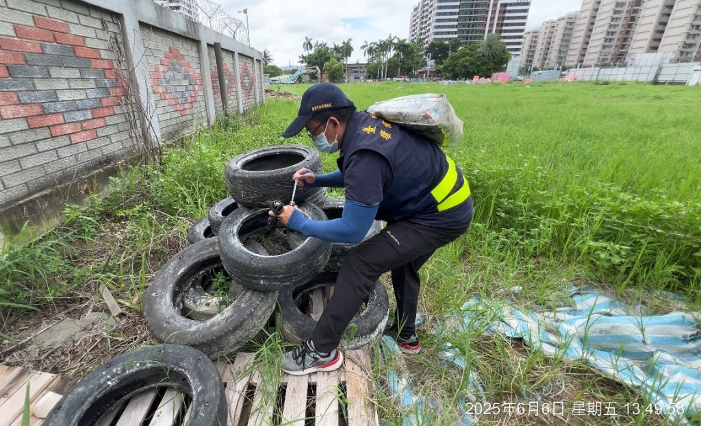 登革熱防疫警戒升高 環保局籲家戶立即動員巡倒清刷