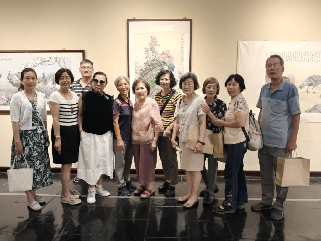 台南市文化局舉辦羽間芬芳墨舞 黃明賢水墨畫回顧展