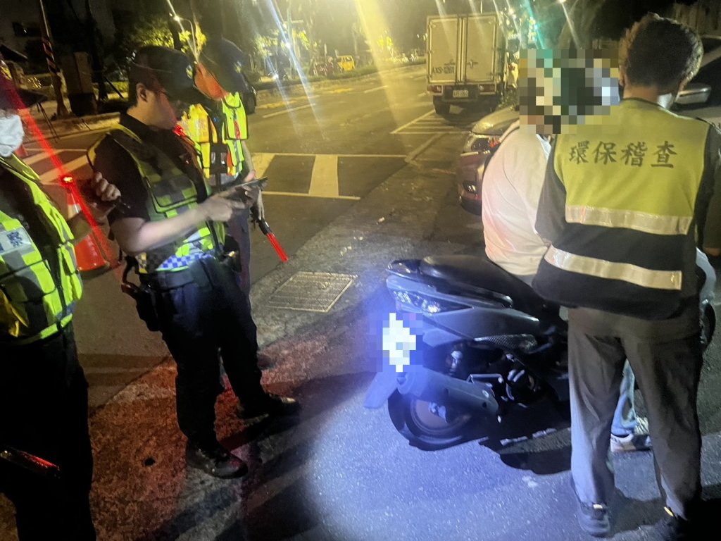 青少年危駕高峰期到　土城警攜手環保局強力掃蕩 酒駕仔、改裝車
