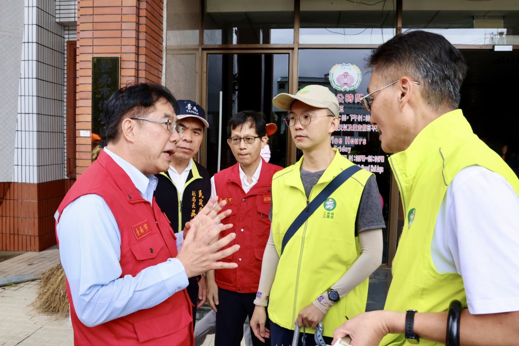 黃偉哲感謝高雄市即時馳援 全力支援台南溪北地區災後復原