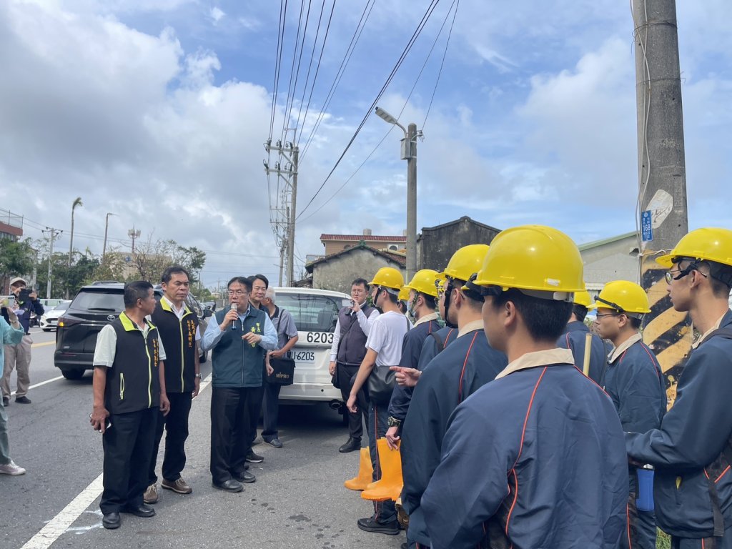 國軍與成功嶺替代役投入災區支援 全力協助復原重建守護台南
