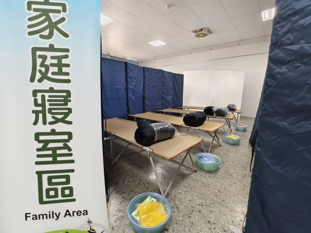 薇帕颱風來襲 南市區公所提前預防性撤離及整備避難收容處所