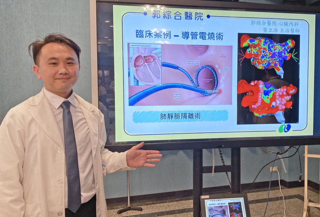 心臟砰砰跳　郭醫院：當心中風找上門