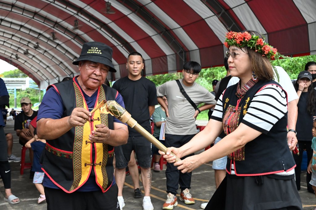 臺南原住民族日結合傳統競技展現「mihumisang健康總動原」